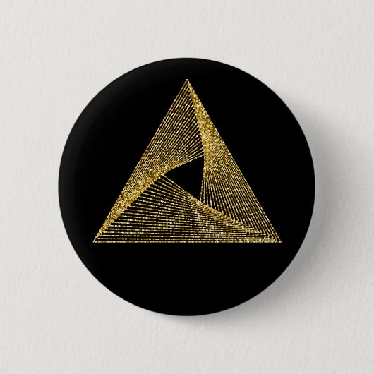 Heilige Geometrie-Symbol Button (Vorderseite)