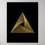 Heilige Geometrie-Symbol Poster (Vorne)