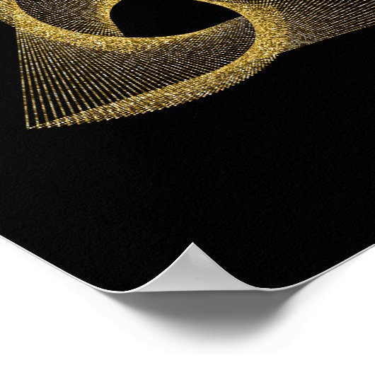 Heilige Geometrie-Symbol Poster (Ecke)