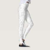 Heilige Geometrie und Alchimiesymbolmuster Leggings (Rechts)