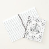 Heilige Geometrie und geometrische Alchemie-Gestal Notizblock (Innenseite)