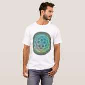 Heilige Geometrie - Venus-Durchfahrt NEON II T - T-Shirt (Vorne ganz)