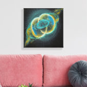 Heilige Gewerkschaft Vesica Piscis Nebulae 111 Leinwanddruck (Insitu (Wohnzimmer))