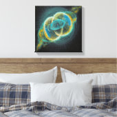 Heilige Gewerkschaft Vesica Piscis Nebulae 111 Leinwanddruck (Insitu (Schlafzimmer))