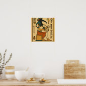 Heilige Göttliche Weisheit Gottes Poster (Küche)