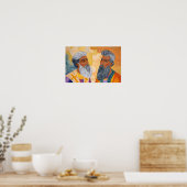 Heilige Gregor und Basilius: Freunde im Glauben Poster (Küche)