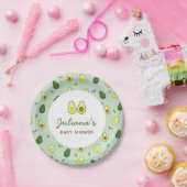 Heilige Guacamole Avocado Green Baby Dusche Pappteller (Party)