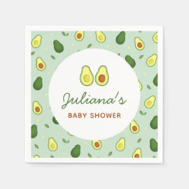 Heilige Guacamole Avocado Green Baby Dusche Serviette