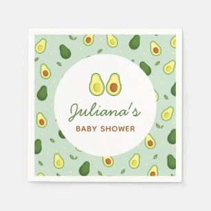 Heilige Guacamole Avocado Green Baby Dusche Serviette