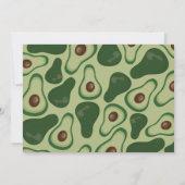 Heilige Guacamole!Kinderdusche Einladung (Rückseite)