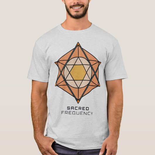 Heilige Häufigkeit von Energie und Harmonie T-Shirt (Vorderseite)