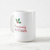 Heilige Heilige Familie Kaffeetasse (Vorderseite Links)