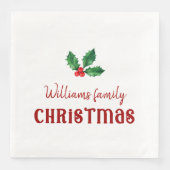 Heilige Heilige Familie Serviette (Vorderseite)