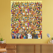 Heilige, Heilige, katholische Heilige Leinwanddruck (Insitu (Wohnzimmer))