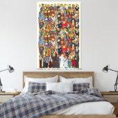 Heilige, Heilige, katholische Heilige Leinwanddruck (Insitu (Schlafzimmer))