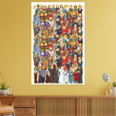 Heilige, Heilige, katholische Heilige Leinwanddruck (Insitu (Wohnzimmer))