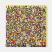 Heilige, Heilige, katholische Heilige Magnet (Vorne)