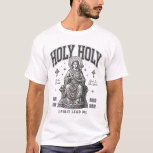 Heilige Heilige Vintage Gravur Religiöses Shirt De