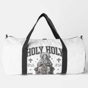 Heilige Heilige Vintage Gravur Religiöses Shirt De Duffle Bag