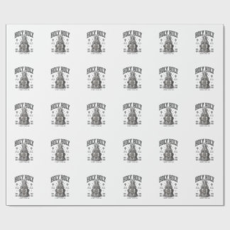Heilige Heilige Vintage Gravur Religiöses Shirt De Geschenkpapier
