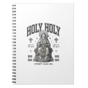 Heilige Heilige Vintage Gravur Religiöses Shirt De Notizblock