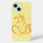 Heilige Heiligkeit: Ganesh Hindu Deity iPhone Case (Rückseite)