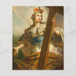 Heilige Helena mit dem Wahren Kreuz Sakrale Kunst