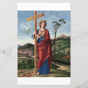 Heilige Helena mit dem Wahren Kreuz Sakrale Kunst