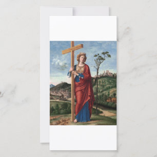 Heilige Helena mit dem Wahren Kreuz Sakrale Kunst