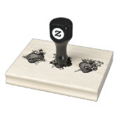 Heilige Herzen der Briefmarke aus Heiligenkautschu Gummistempel (Stempel)