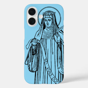 Heilige Hildegard von Bingen Mittelalterliche Myst iPhone 16 Hülle