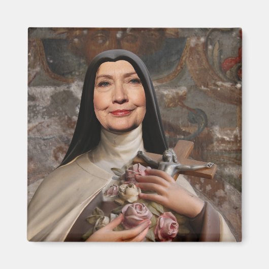 Heilige Hillary für den Präsidenten Magnet (Vorne)