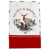 Heilige Hirsche Mittlere Geschenktüte (Vorderseite)