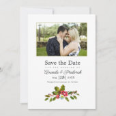Heilige Hochzeit und Weihnachtsfeiern im Foto Save The Date (Vorderseite)