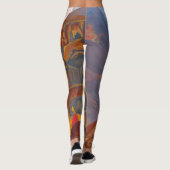 Heilige Höhlen, 1932 von Nicholas Roerich Leggings (Rückseite)