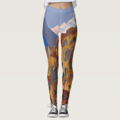 Heilige Höhlen, 1932 von Nicholas Roerich Leggings (Vorderseite)