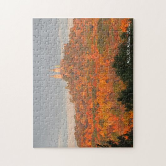 Heilige Hügel-Basilika-Puzzle Puzzle (Vertikal)