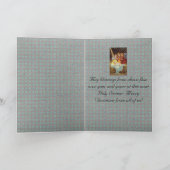 Heilige Jahreszeit-Weihnachtskarte Feiertagskarte (Innenseite)