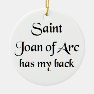 Heilige Johanna-von-Arc-Kaffeetasse Keramik Ornament