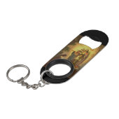 Heilige Johanna von Orléans Mini Flaschenöffner (Vorderseite Schrägansicht)