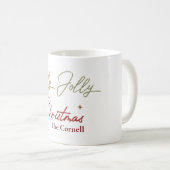 Heilige Jolly Weihnachtsklassische Tasse, 11 oz Kaffeetasse (VorderseiteRechts)