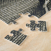 Heilige Katharina von Siena Kreuzigung Art Noir Gl Puzzle (Seite)