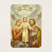 Heilige katholische Beerdigungskarte - (Vorderseite)