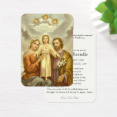 Heilige katholische Beerdigungskarte - (Schreibtisch)