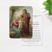 Heilige katholische Beerdigungskarte - (Schreibtisch)