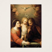 Heilige katholische Beerdigungskarte - (Vorderseite)