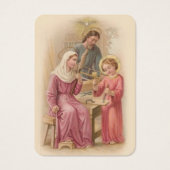 Heilige katholische Beerdigungskarte - (Vorderseite)