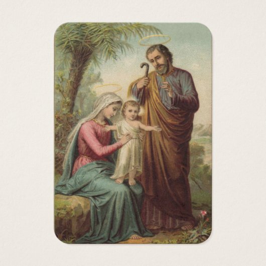 Heilige katholische Beerdigungskarte - (Vorderseite)