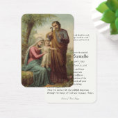 Heilige katholische Beerdigungskarte - (Schreibtisch)