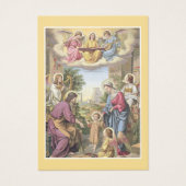 Heilige katholische Beerdigungskarte - (Vorderseite)